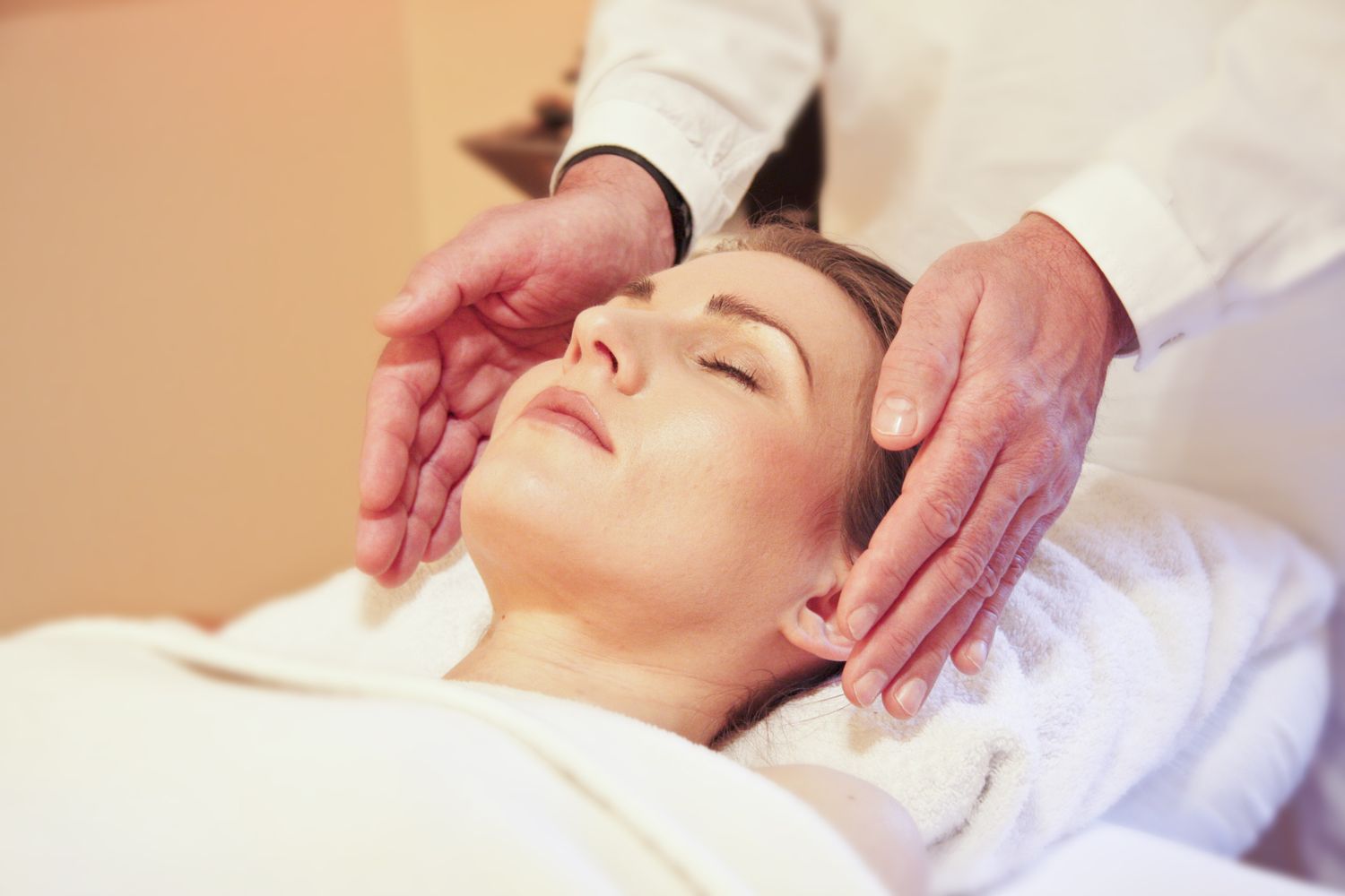 Séance de reiki, relaxation